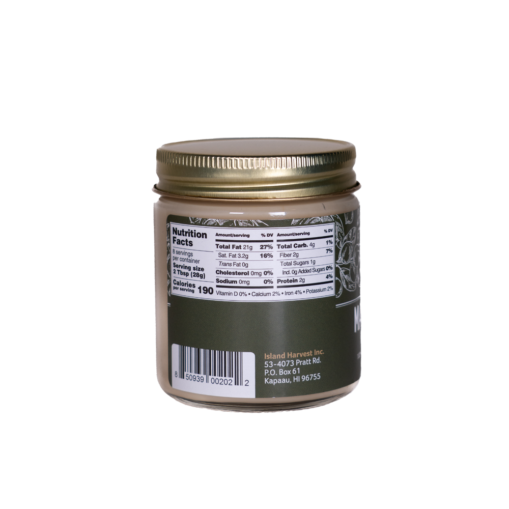 
                  
                    Organic Macadamia Nut Butter (8oz, 12oz)
                  
                