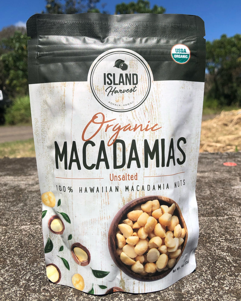 Organic Macadamias Unsalted (4oz)