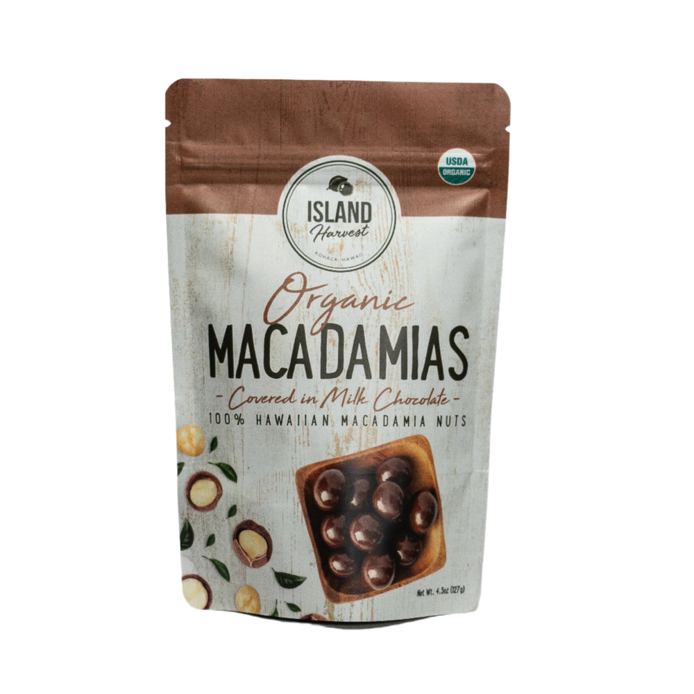 
                  
                    Organic Macadamias with Milk Chocolate (4.5oz)
                  
                