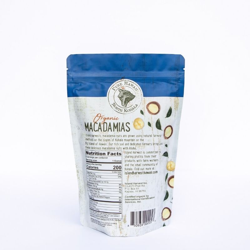 
                  
                    Organic Macadamias with Sea Salt
                  
                